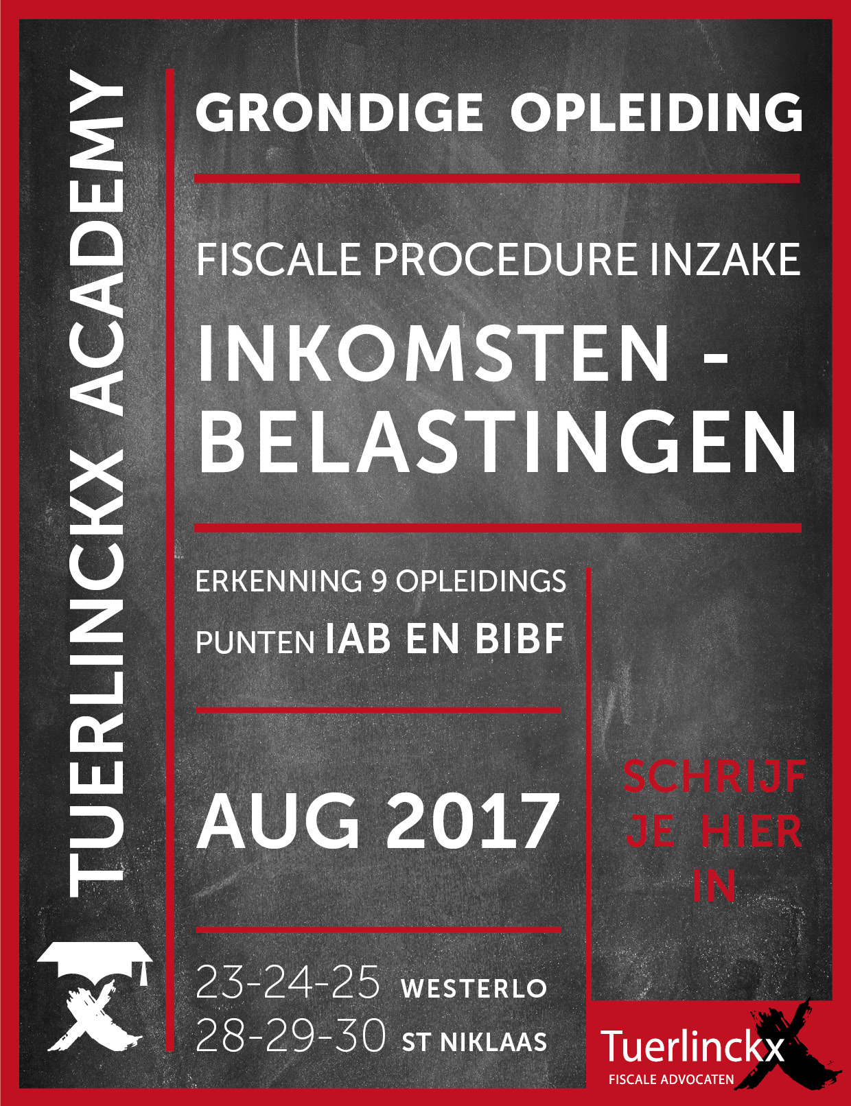 Academy-cover - fiscale procedure